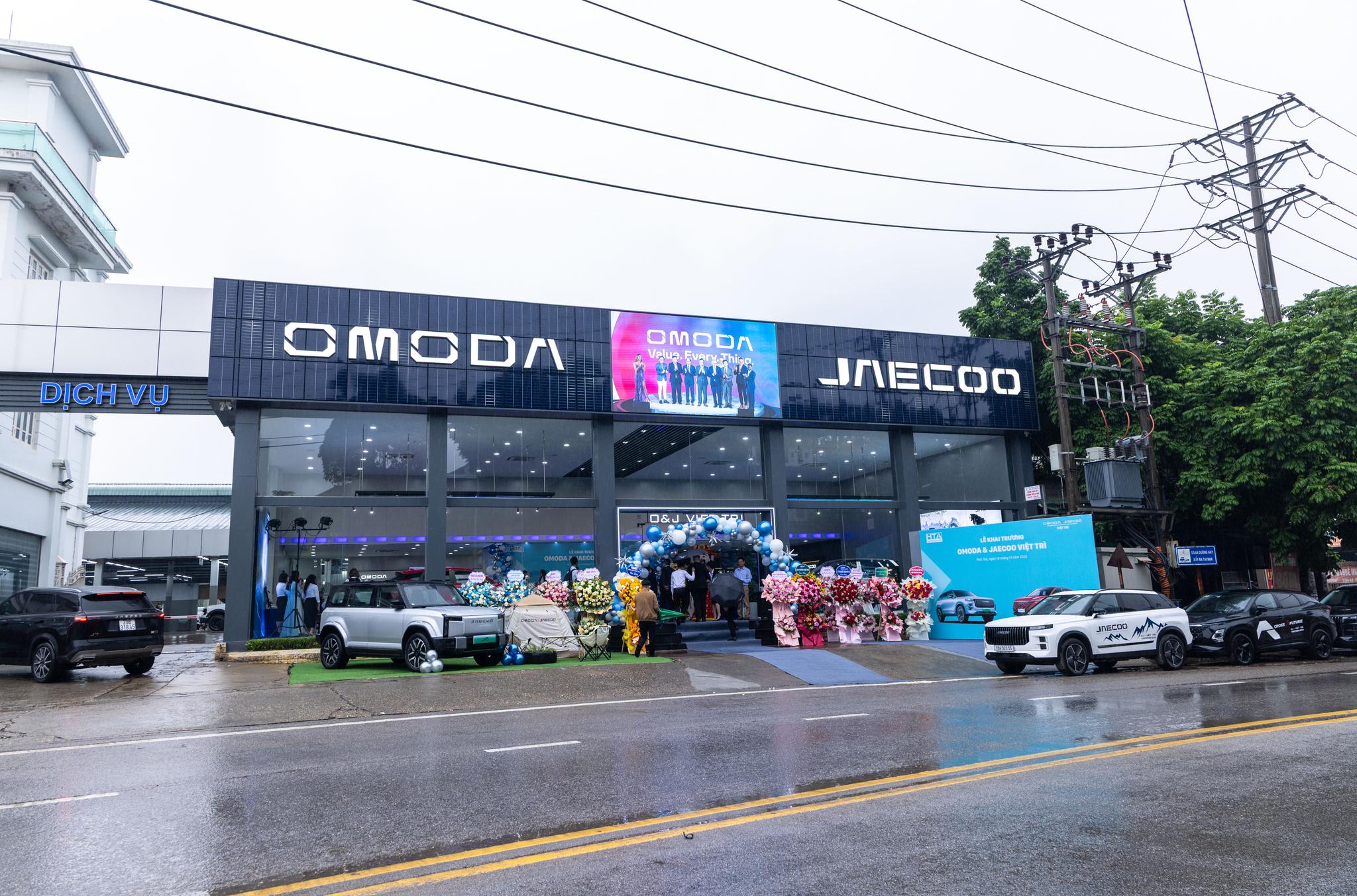 Omoda & Jaecoo Việt Trì khai trương – Không gian SUV công nghệ giữa trung tâm công nghiệp phụ trợ và giao thương miền Bắc