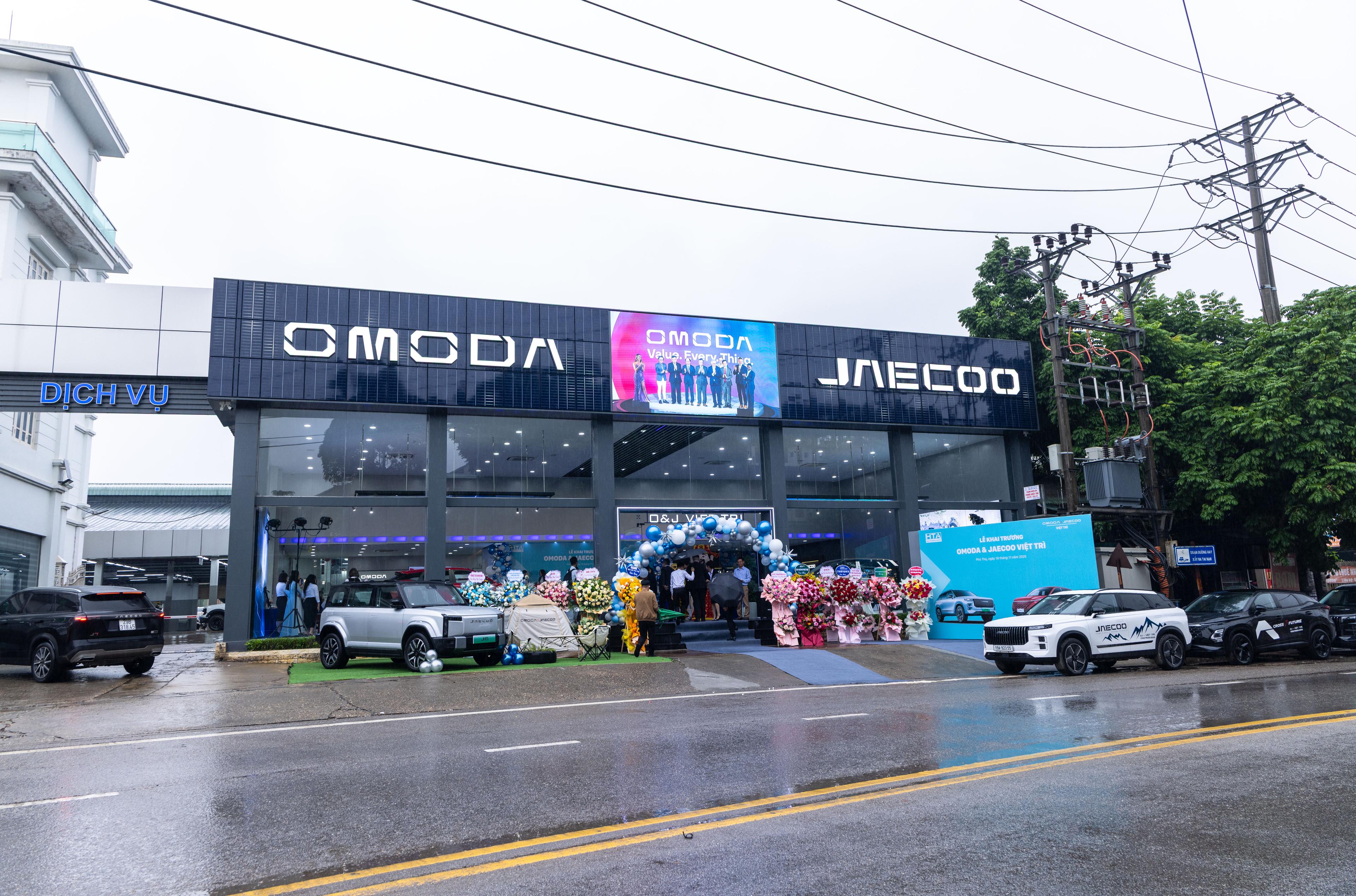Omoda & Jaecoo Việt Trì khai trương – Không gian SUV công nghệ giữa trung tâm công nghiệp phụ trợ và giao thương miền Bắc