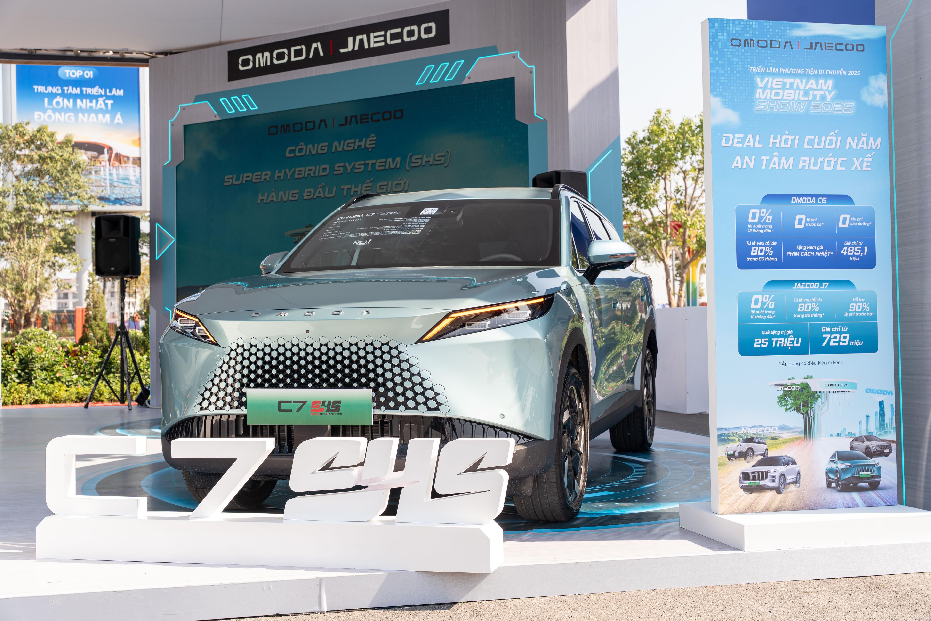 OMODA C7 – SUV hạng C thông minh thế hệ mới, đồng hành cùng người dùng đô thị hiện đại